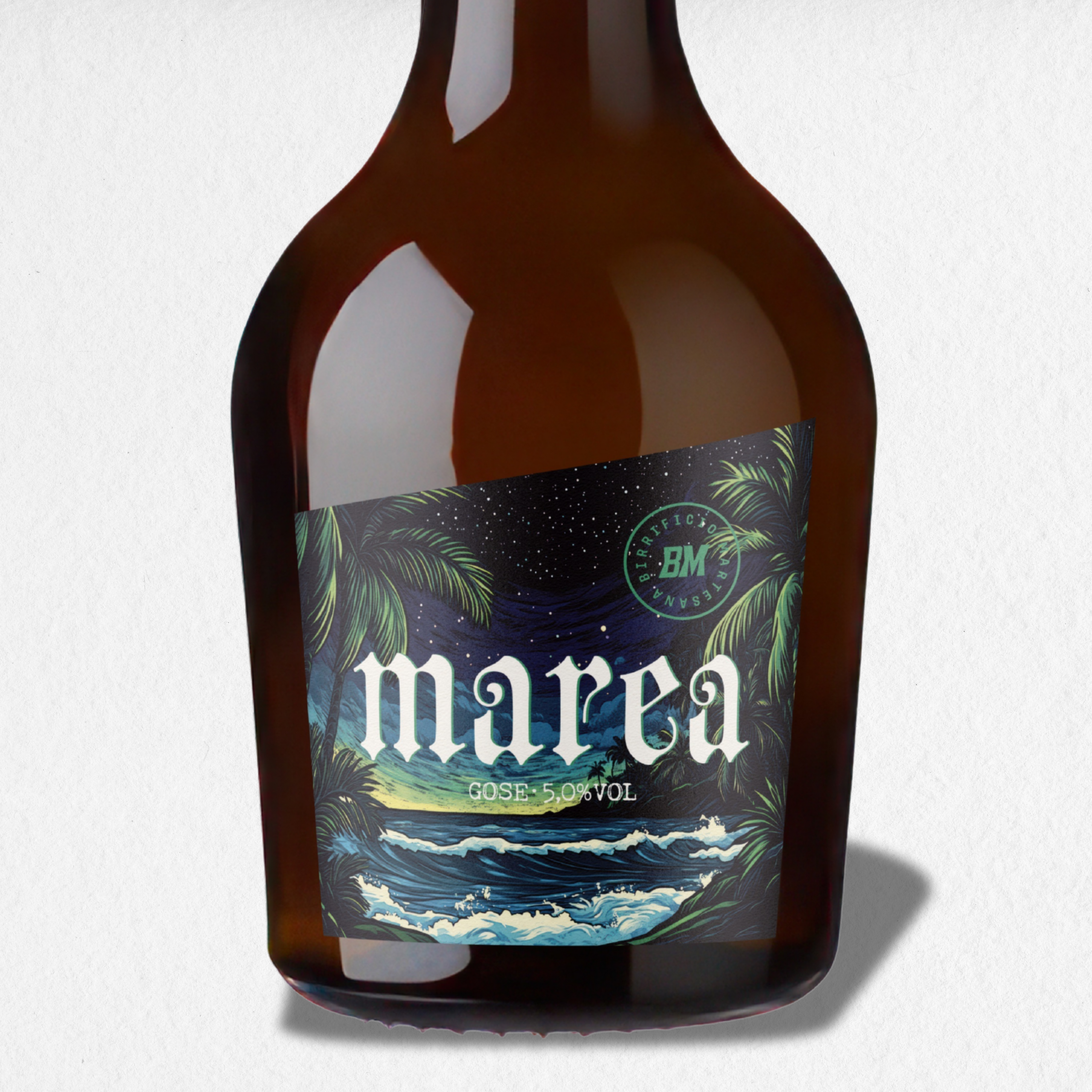 Dettaglio etichetta Marea Gose 5,0% - Birrificio Martesana